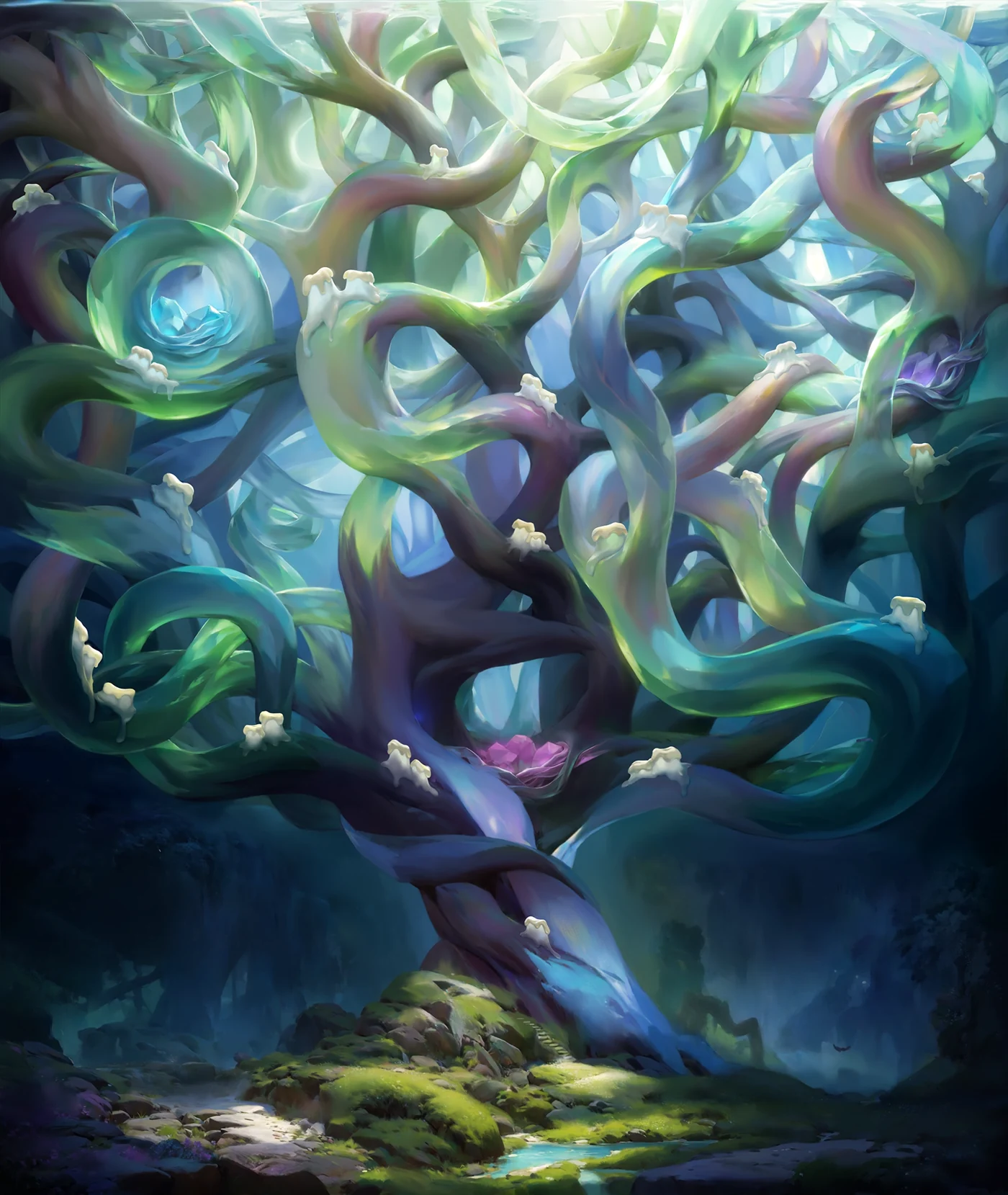 The candlelit tree of KokoronoKi